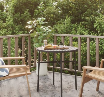 Záhradný čajový stolík polyratan Dekorhome Čierna,Záhradný čajový stolík polyratan Dekorhome Čierna
