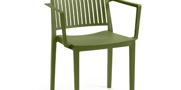 Jedálenská stolička BARS ARMCHAIR Zelená,Jedálenská stolička BARS ARMCHAIR Zelená
