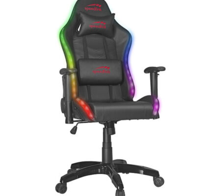 Speedlink Zaphyre RGB Gaming Chair – OPENBOX (Rozbalený tovar s plnou zárukou) SL-660008-BK