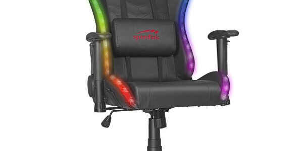 Speedlink Zaphyre RGB Gaming Chair – OPENBOX (Rozbalený tovar s plnou zárukou) SL-660008-BK
