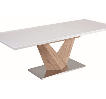 Rozkladací jedálenský stôl ALARAS 160-220x90x75 cm,Rozkladací jedálenský stôl ALARAS 160-220x90x75 cm
