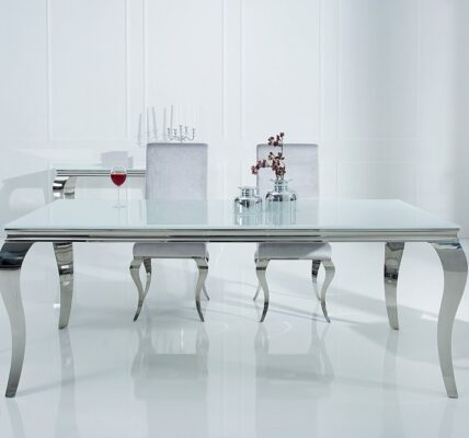 Jedálenský stôl ZETHOS 180 cm Dekorhome Biela,Jedálenský stôl ZETHOS 180 cm Dekorhome Biela