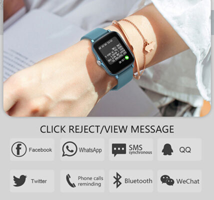 Wotchi Smartwatch W22B – Blue