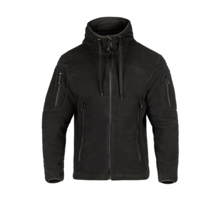 Fleecová bunda CLAWGEAR® Milvago Hoody MK II – čierna (Farba: Čierna, Veľkosť: L)