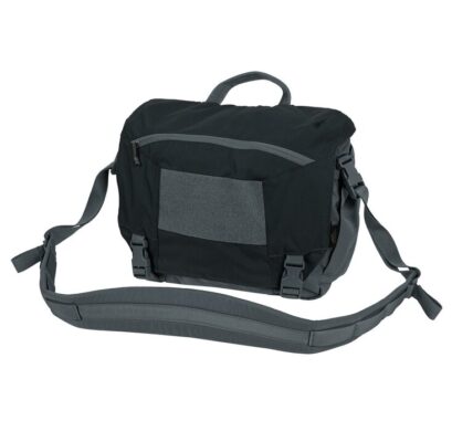 Taška cez rameno Helikon-Tex® Urban Courier Bag Medium® Cordura® – čierna-šedá (Farba: Čierna / Shadow Grey)