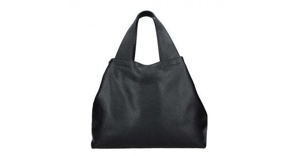 Dámska kožená kabelka Facebag Sofi – čierna