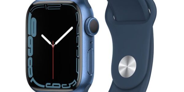 Apple Watch Series 7 GPS (45mm), blue, Trieda B – použité, záruka 12 mesiacov vykup