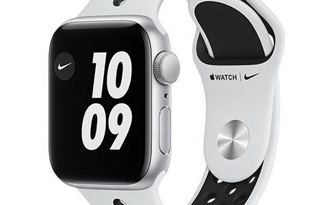 Apple Watch Nike Series 6 GPS, 44mm Silver Aluminium Case, Trieda B – použité, záruka 12 mesiacov vykup