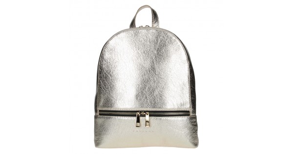 Dámsky kožený batoh Facebag Paloma – zlatá