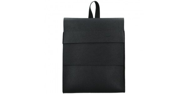Dámsky kožený batoh Facebag Apolens – čierna