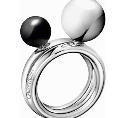 Calvin Klein Oceľový prsteň Bubbly KJ9RMR04030 52 mm