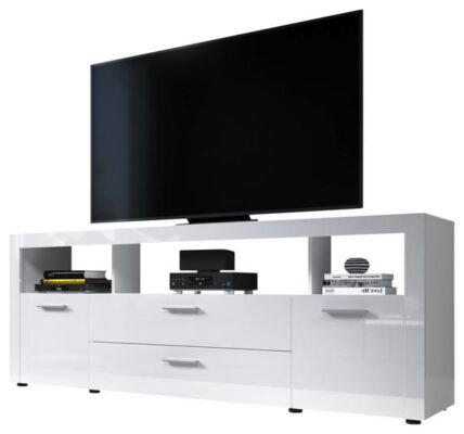 Sconto TV komoda KEMI biela