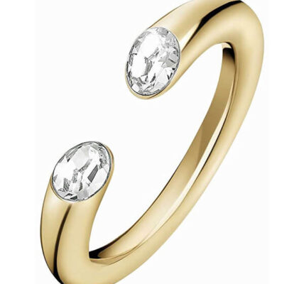 Calvin Klein Luxusné otvorený prsteň Brilliant KJ8YJR14020 55 mm