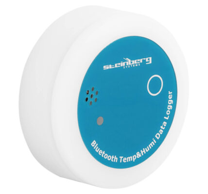 Smarter Datenlogger Temperatur + Luftfeuchtigkeit – -20 ~ 70 ℃ – 0 ~ 100 % rH- Bluetooth 4.2 / USB 2