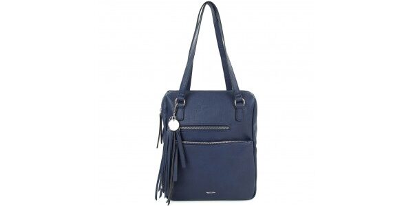Dámska batôžky-kabelka Tamaris Adole – modrá