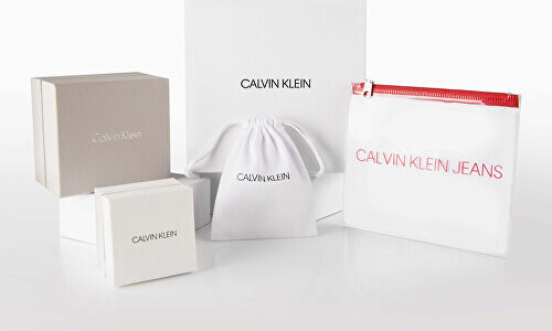 Calvin Klein Moderný pozlátený náhrdelník s posuvným zapínaním Sculptured Drops 35000087