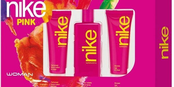 Nike Pink Woman – EDT 100 ml + tělové mléko 75 ml + sprchový gel 75 ml