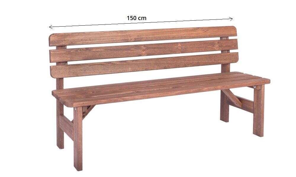 Záhradná lavička MIRIAM 150 cm,Záhradná lavička MIRIAM 150 cm