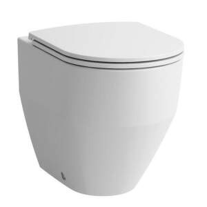 Laufen Pro – Stojace WC, zadný/spodný odpad, Rimless, s LCC, biela H8229564000001
