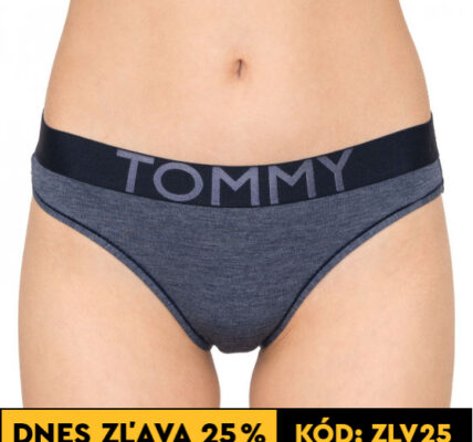 Dámske nohavičky Tommy Hilfiger modré (UW0UW01064 416) M
