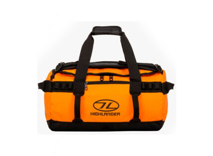 Highlander Storm Kitbag Odolná cestovná taška 30L – oranžová YTSS00608 Oranžová