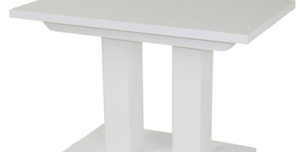 Sconto Jedálenský stôl SENWE biela/70 cm