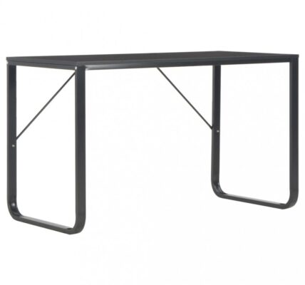 Písací stôl 120×60 cm Dekorhome Čierna,Písací stôl 120×60 cm Dekorhome Čierna