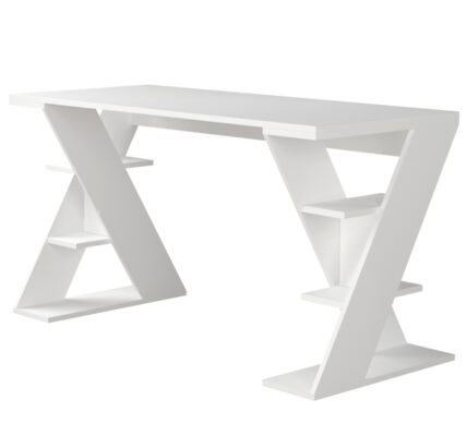 Sconto Písací stôl PAPILON biela