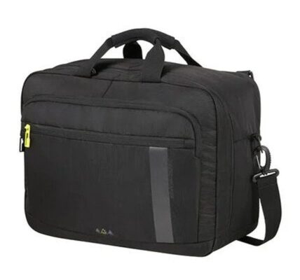 American Tourister Palubní taška 3v1 Work-E 27 l – černá