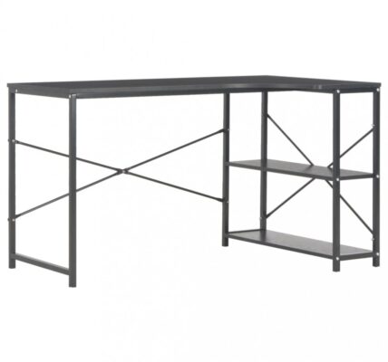Rohový písací stôl 120×72 cm Dekorhome Čierna,Rohový písací stôl 120×72 cm Dekorhome Čierna