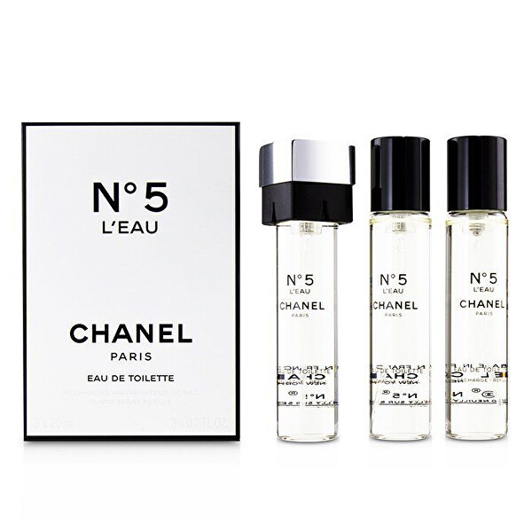 Chanel Chanel No. 5 L`Eau – EDT náplň (3 x 20 ml)