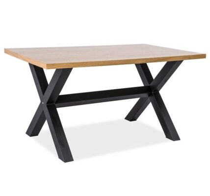 Signal Jedálenský stôl XAVIERO | dubová dýha stoly: 75 x 90 x 180 cm