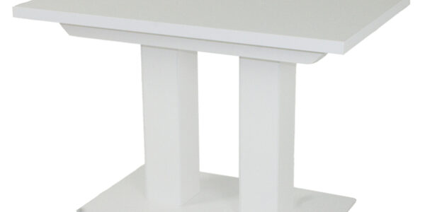 Sconto Jedálenský stôl SENWE biela/85 cm