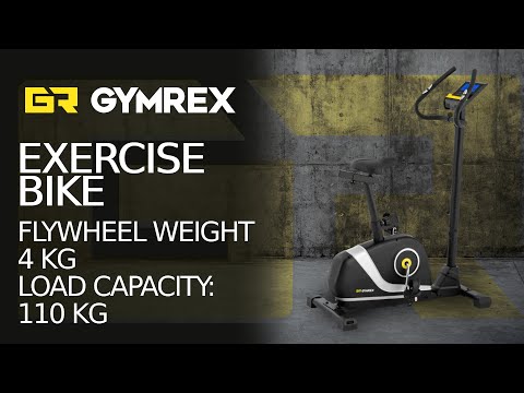 Produtos recondicionados Bicicleta de ginástica – volante 4 kg – carga máxima até 110 kg – LCD