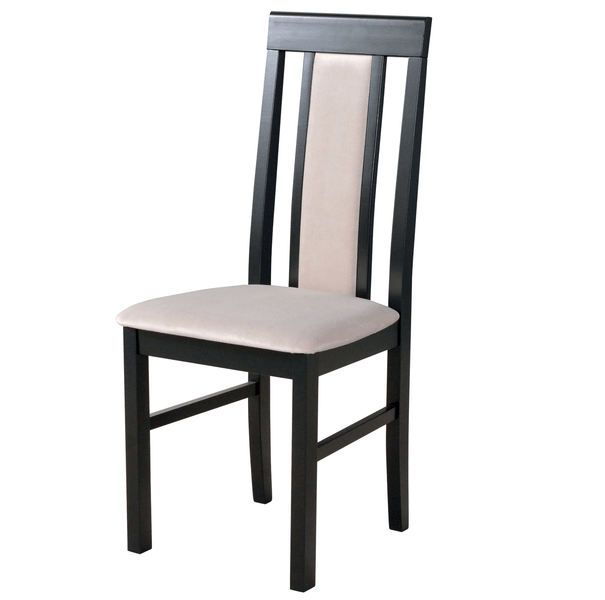Sconto Jedálenská stolička NILA 2 NEW čierna/béžová