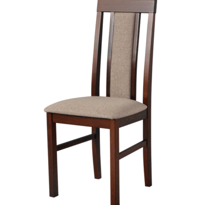 Sconto Jedálenská stolička NILA 2 NEW orech/svetlohnedá