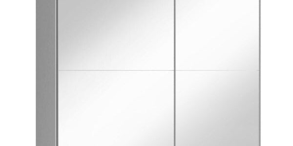 Šatníková skriňa Dimona – 200x214x63 (biela)