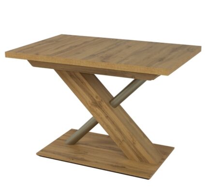 Sconto Jedálenský stôl UTENDI 1 dub, šírka 130 cm, rozkladací