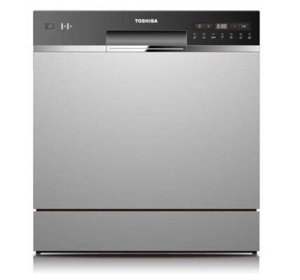 Voľne stojaca umývačka riadu Toshiba DW-08T2EE(S)-CZ POŠKODENÝ OB