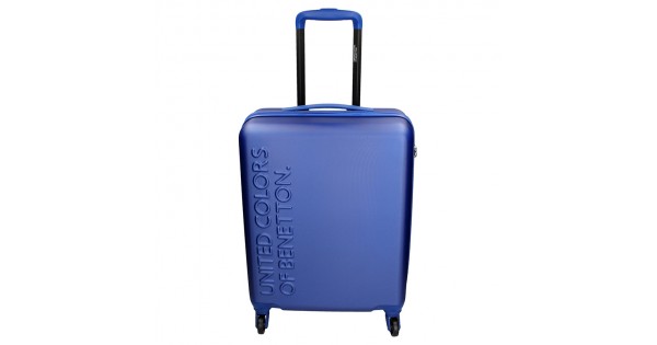 Kabínový cestovný kufor United Colors of Benetton Aura – modrá