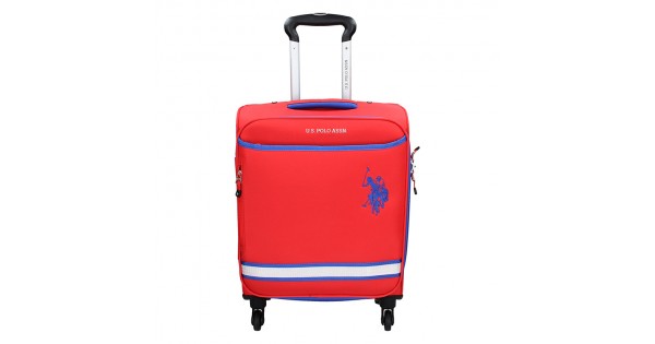 Kabinový cestovní kufr U.S. POLO ASSN Boston – červená
