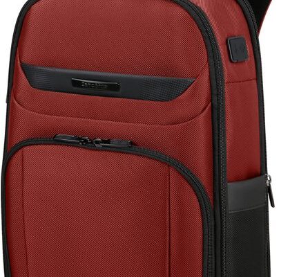 Samsonite Batoh na notebook Pro-DLX 6 14,1″ – červená