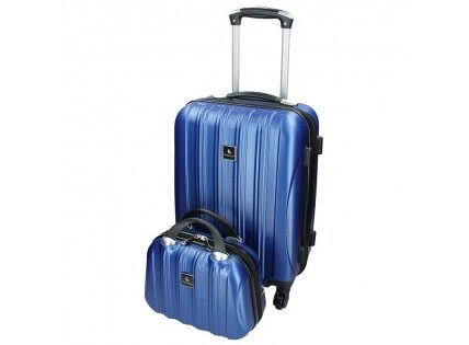 Sada dvoch cestovných kufrov Madisson Travel – modrá