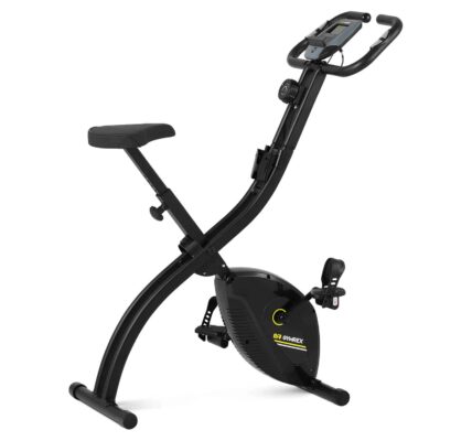 Cyclette professionale richiudibile – Nera