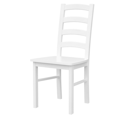 Sconto Jedálenská stolička BELLU biela