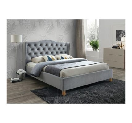 Signal Manželská posteľ ASPEN Velvet |  180 x 200 cm SIGNAL – spálňový nábytok: Zelená / Bluvel 78