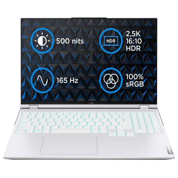 Lenovo Legion 5 Pro 16IAH7H Intel i7-12700H 16 GB 1 TB SSD 16″ WQXGA IPS AG RTX3070Ti 8 GB Win11Home Glacier White 82RF0060CK