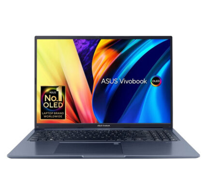 ASUS Vivobook 16, R7-5800H, 16GB DDR4, 512GB SSD, Integr., 16″ WQUXGA OLED, Win11Home, Quiet Blue M1603QA-L2116W