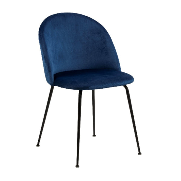 Jedálenská stolička Edera modrá