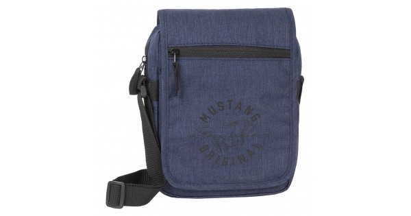 Pánska taška cez rameno Mustang Mendo – modrá